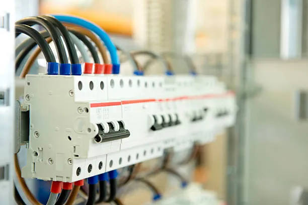 Instalação de caixa de distribuição elétrica
