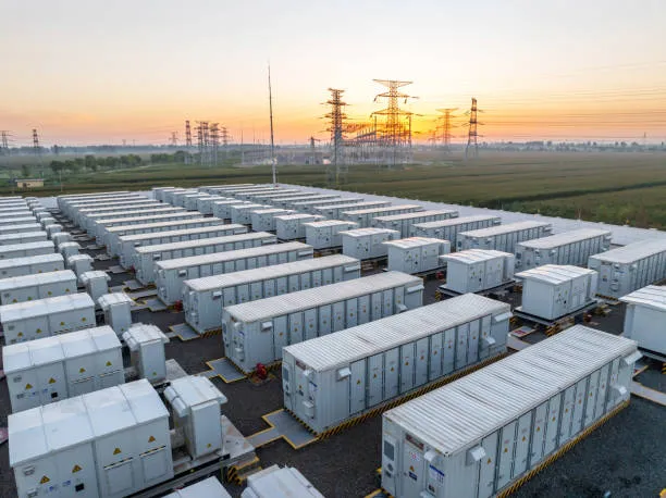 Instalação de grupo de geradores de energia elétrica