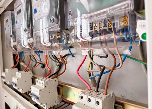 Instalação de quadro de distribuição elétrica