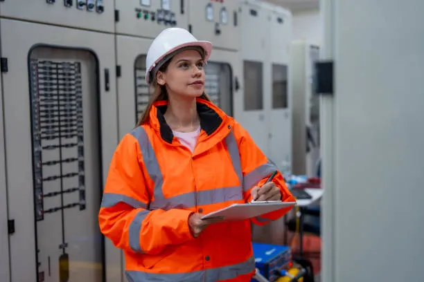 Manutenção em subestação de energia
