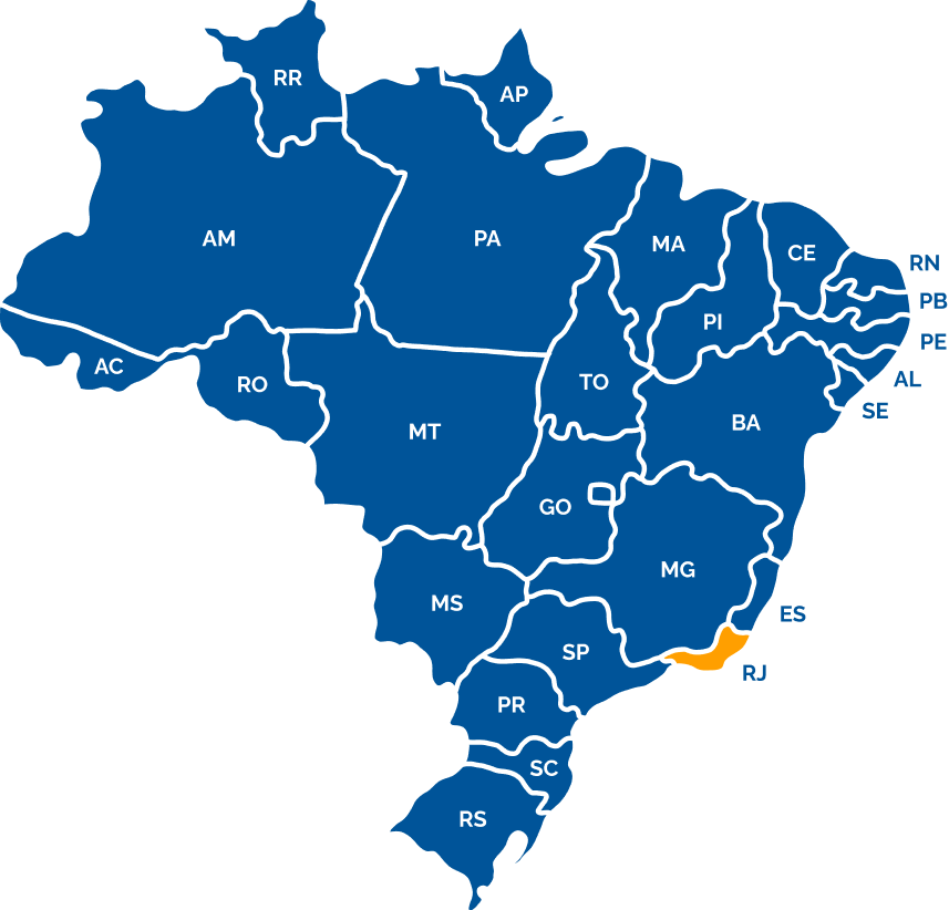 Mapa de Brasil